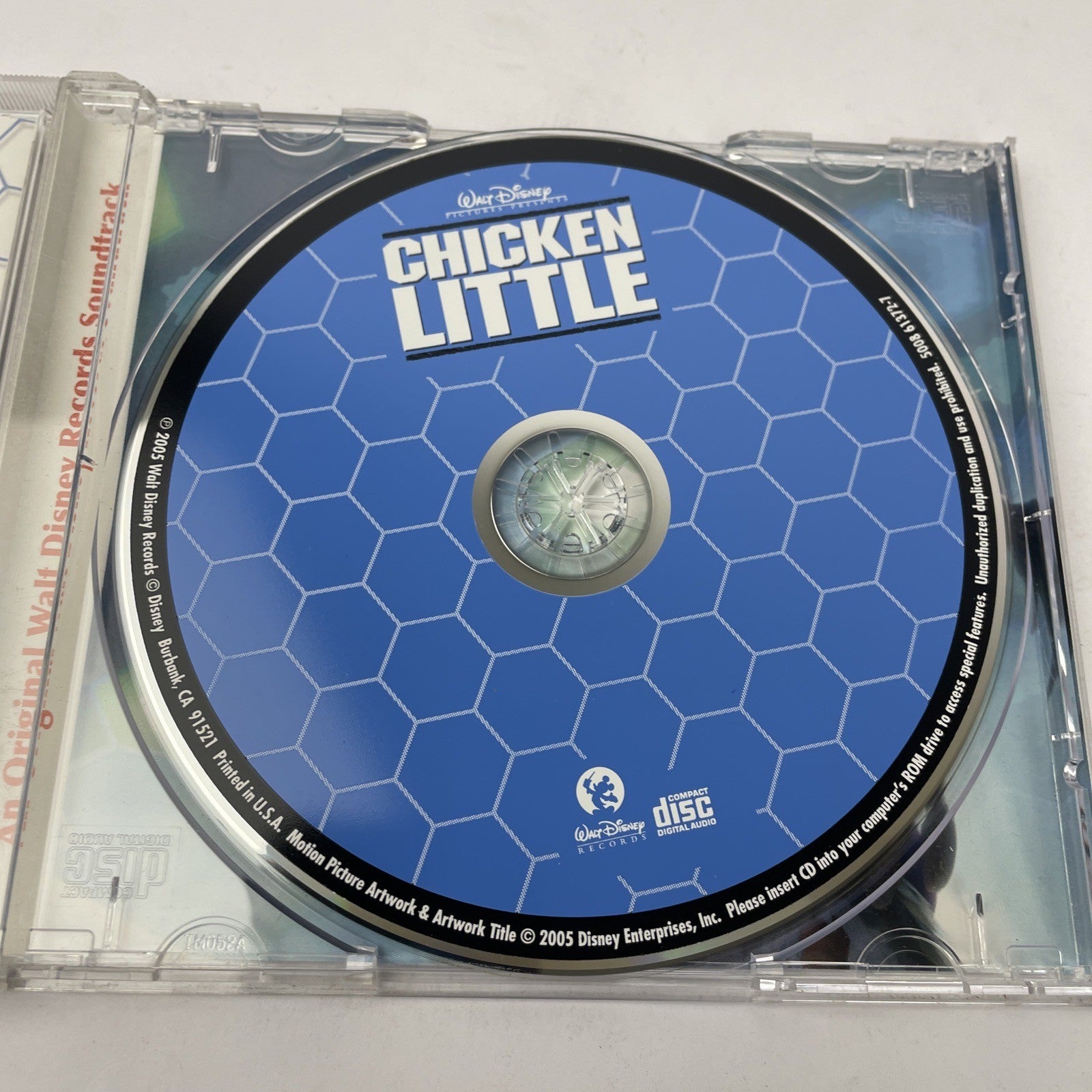 Chicken Little Soundtrack Audio CD 2005 Walt Disney Records R.E.M. Diana Ross #1