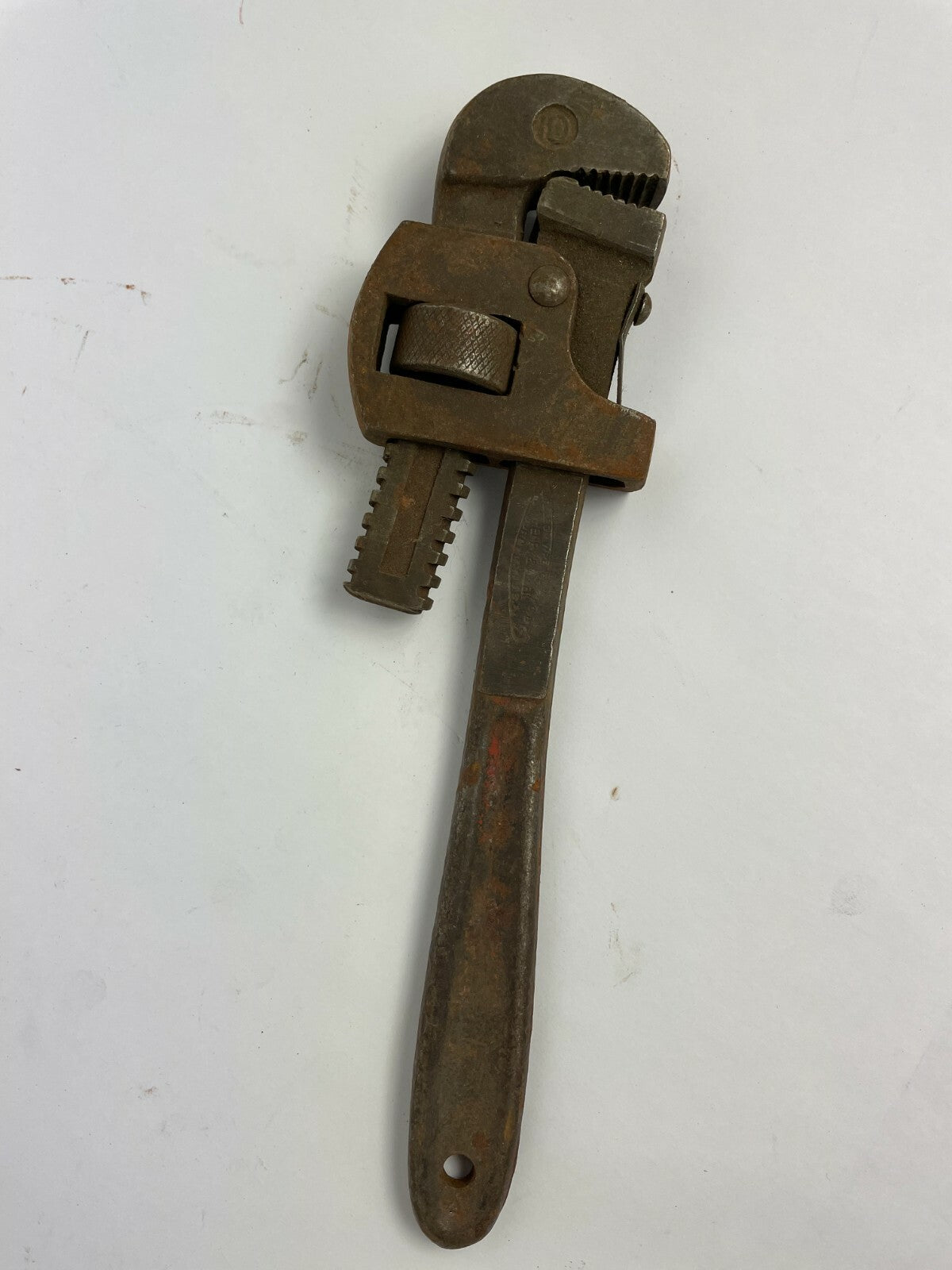 Henry and Allen heavy duty iron straight pipe plumbing wrench tool