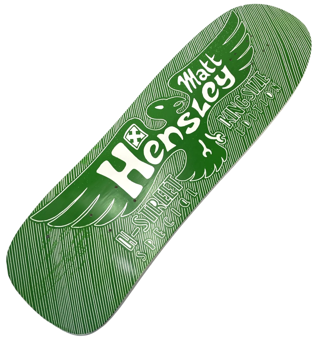 Matt Hensley H-STREET " Eagle * King Size Special Edition Skateboard Deck Signed