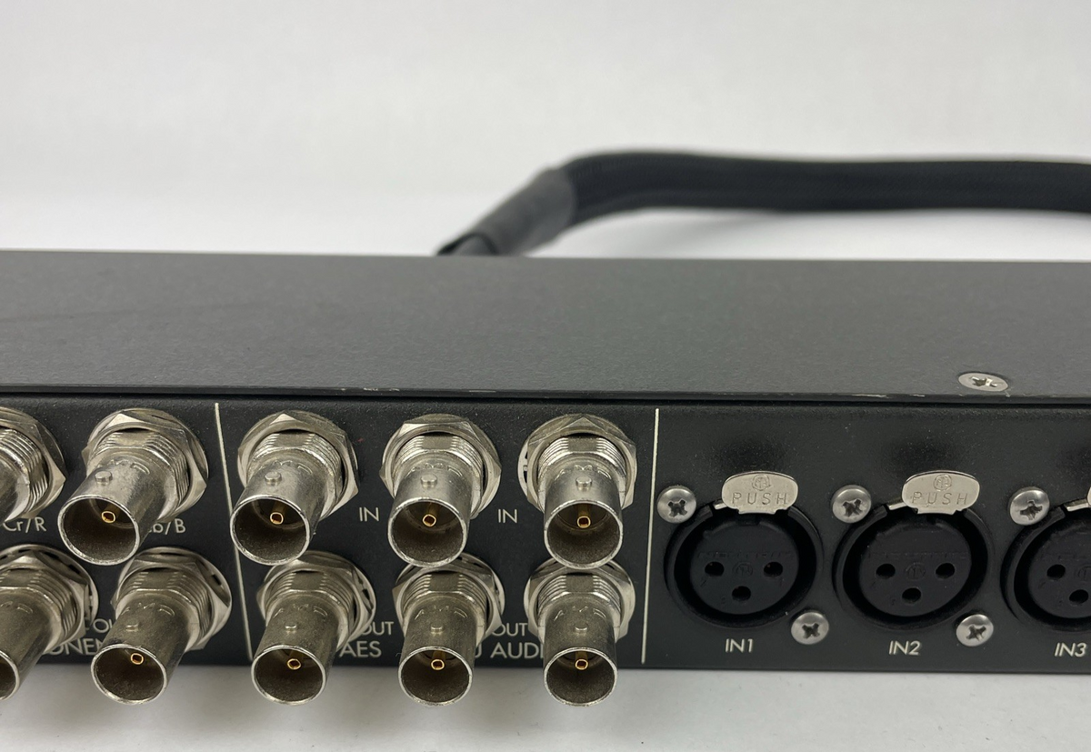 External Analog Audio Editing Breakout Box 1U Rackmount 3 Pin XLR