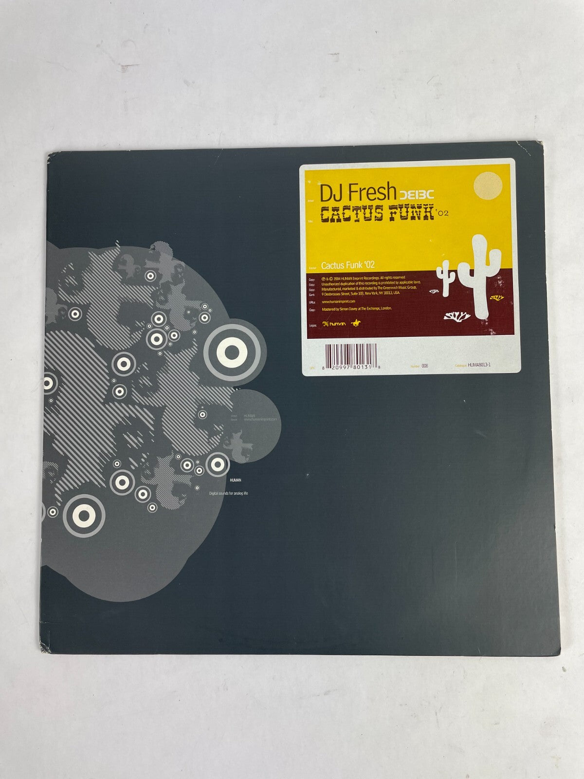 DJ Fresh Cactus Funk Vinyl Record