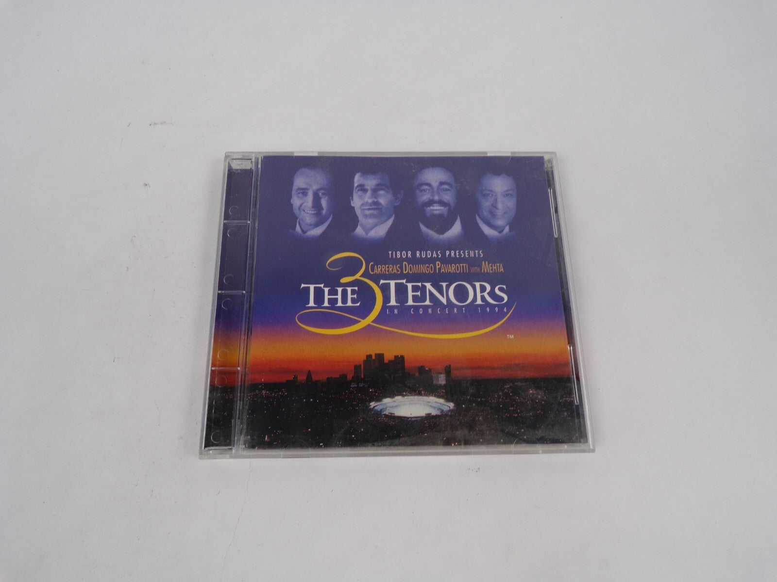The 3 Tenors In Concert Tibor Ruda Presents Carreras Domingo Pavarotti WithCD#69