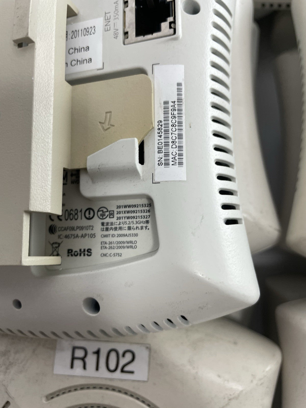 Lot of 43 Aruba AP-105 Ethernet 10/100/1000Base-T Wireless Access Point