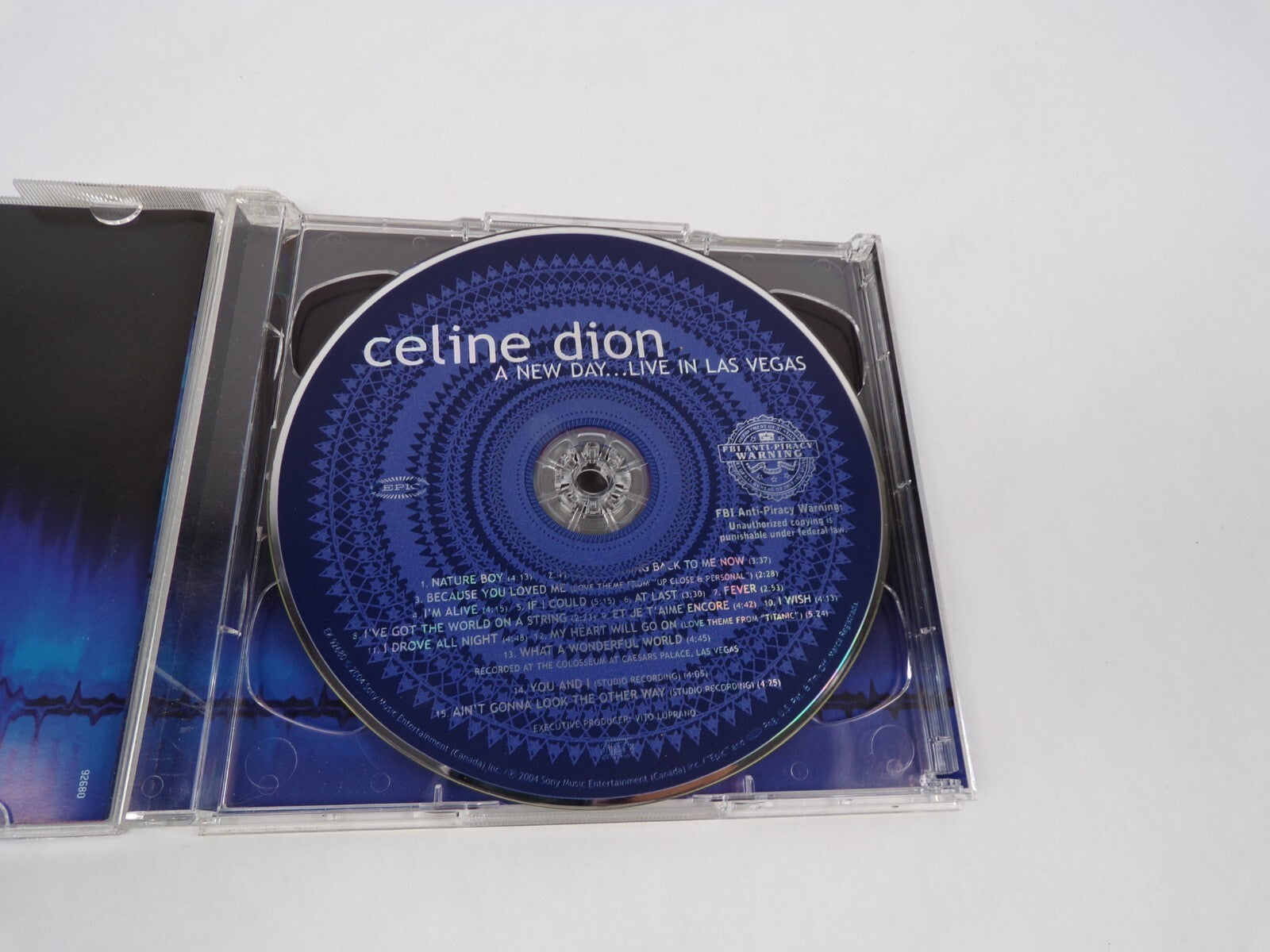 Celine Dion A New Day Live In Las Vegas Nature Boy It's All Coming Back To CD#63