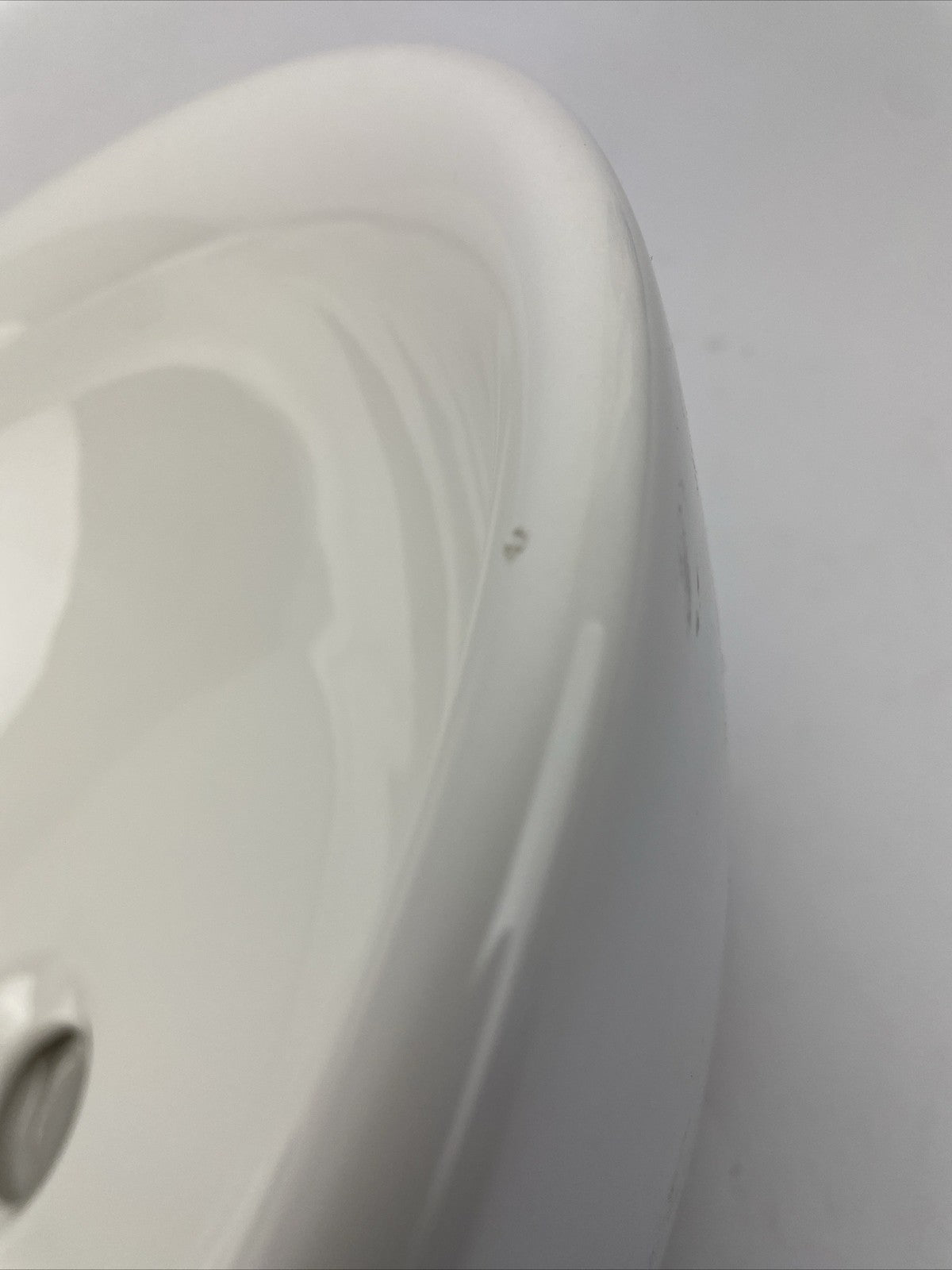 OEM LAUFEN Top Mount Bathroom Designer Sink Glossy White OD 20.25" 514mm