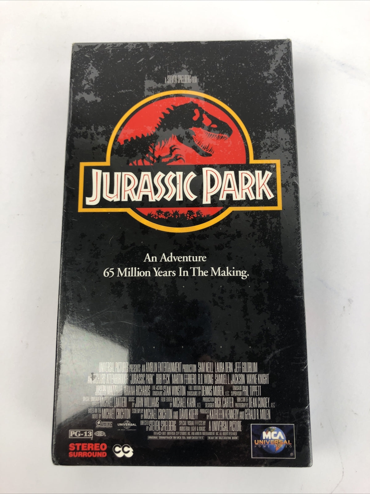 Jurassic Park VHS First Edition FACTORY SEALED Universal Original Spielberg 1993
