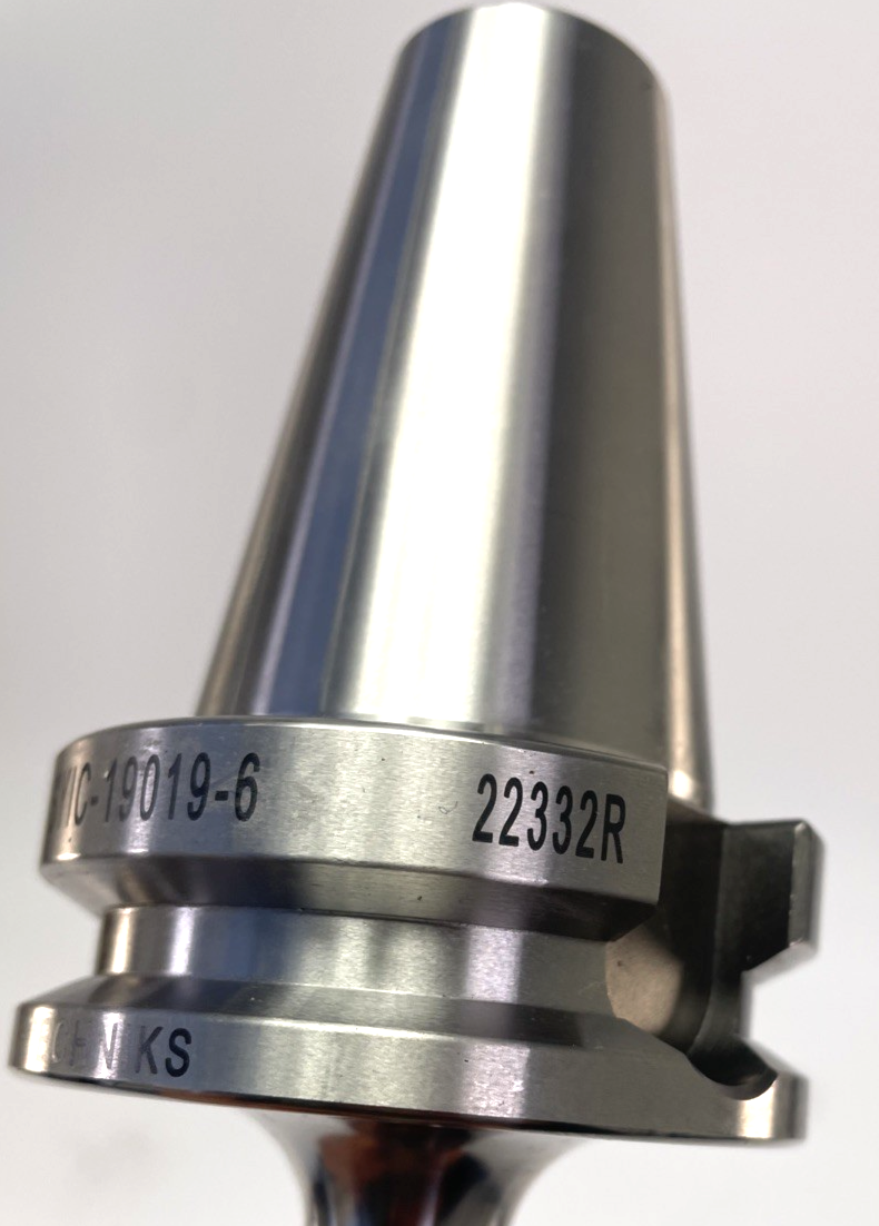 Techniks BT40 Shrink Fit Chuck Tool Holder 1/8" x 6" 25K RPM CNC Extended Reach