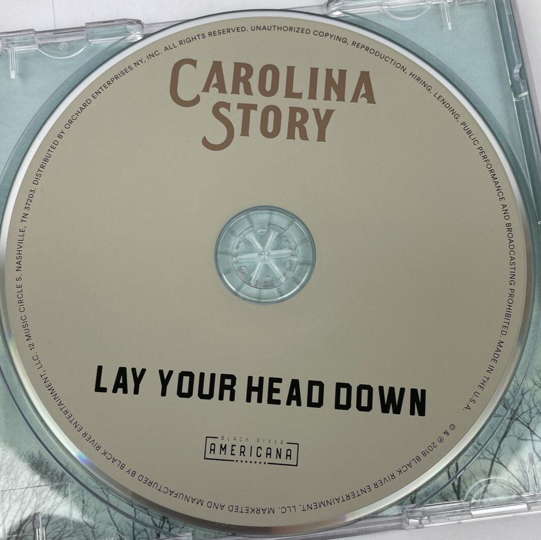 Lay Your Head Down by Carolina Story ( Audio CD, 2018)  Black River Americana BC
