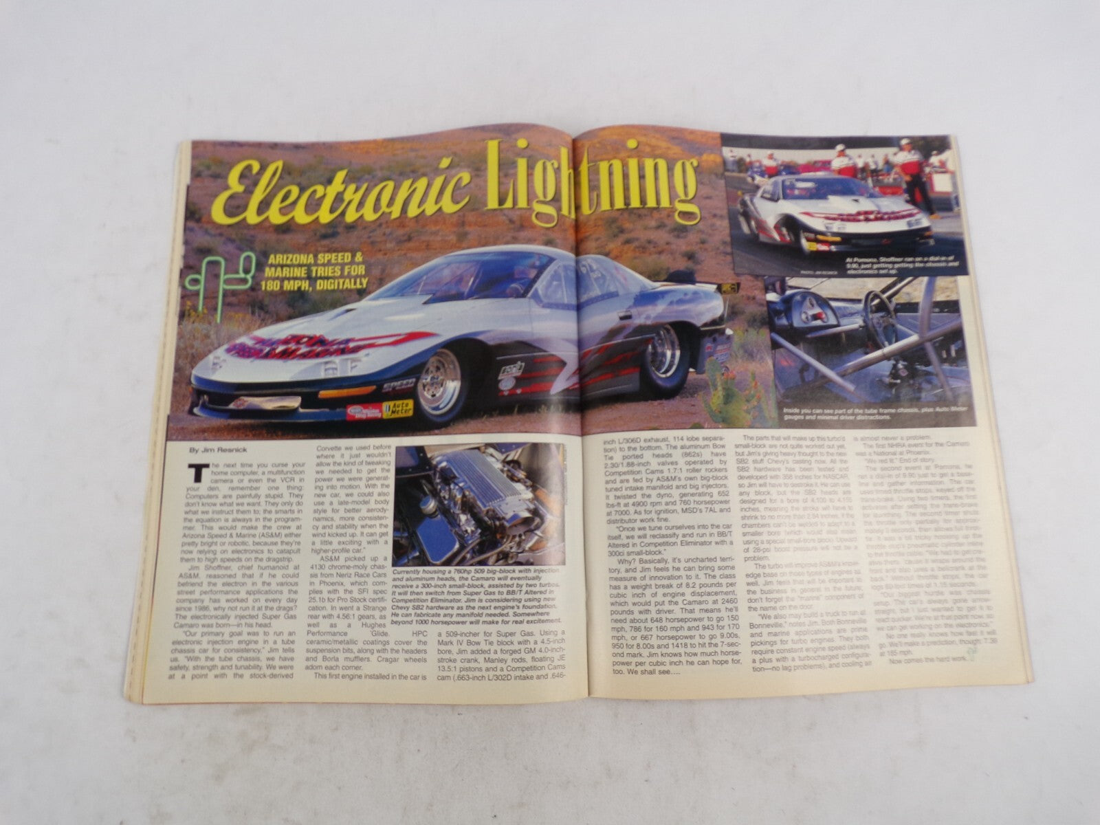 September 1996 Chevy High Performance 30 Years Of Camaro Exhaust Parts Buyer's