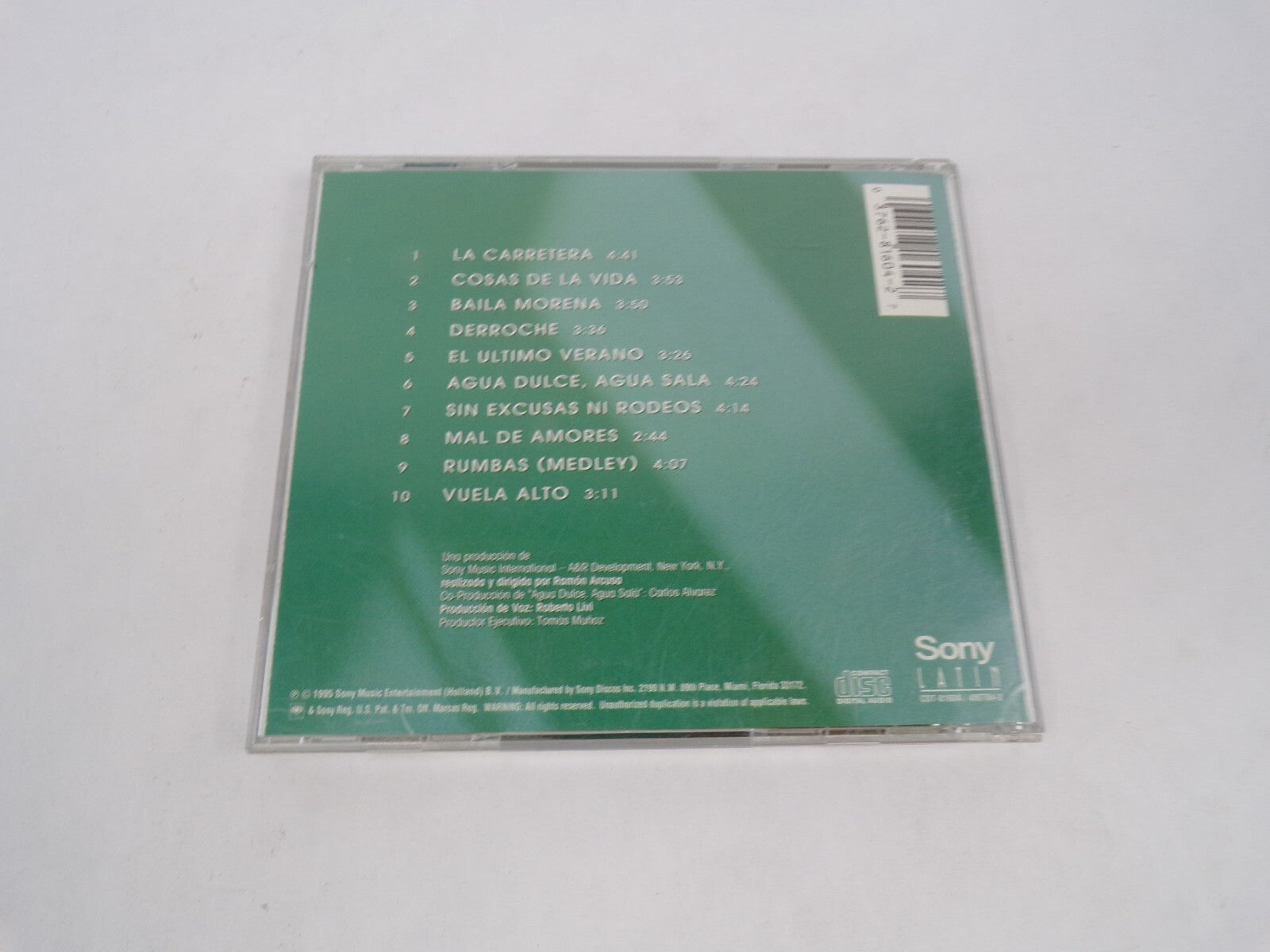 Julio La Carretera Derroche Agua Dulce Mal De Amores Vuela Alto Rumbas CD#63