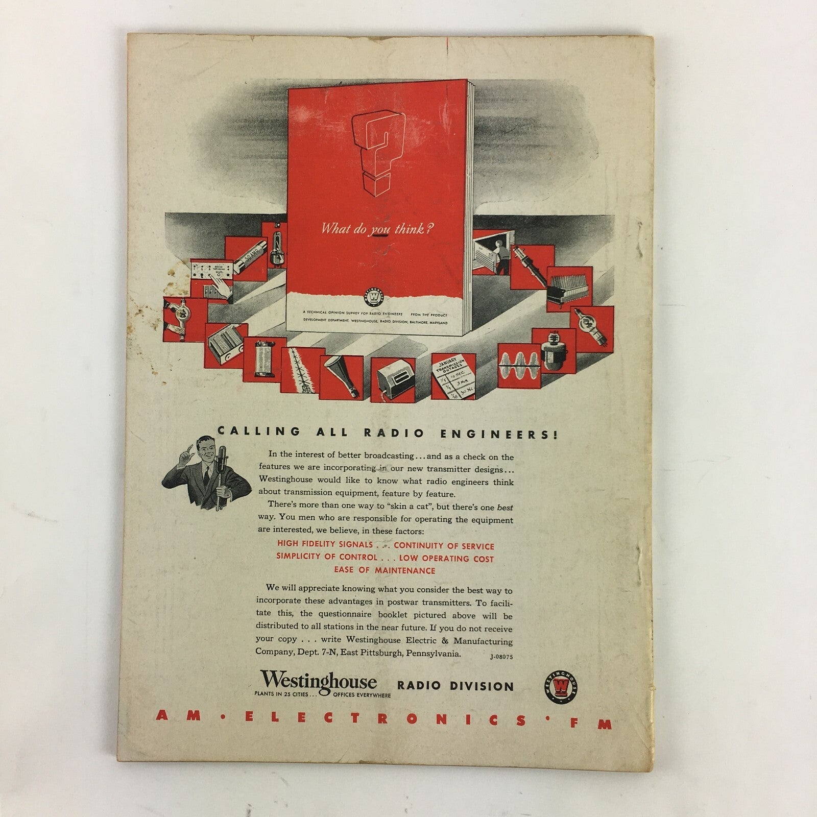 July 1944 Radio Magazine Winding a Spiral Filament for a Transmitting Tube