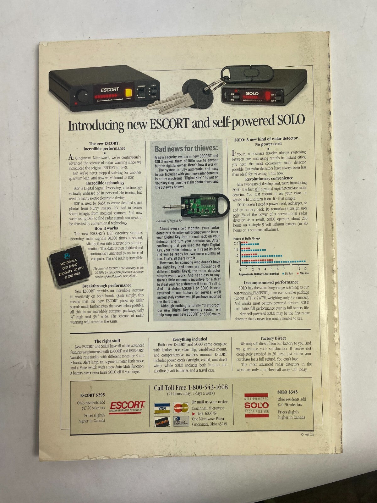 November 1989 Porsche Panorama Magazine