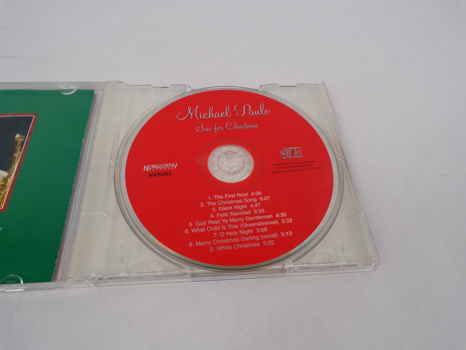 Michael Panto Sax For Christmas The First Noel The Christmas Song Silent CD#69