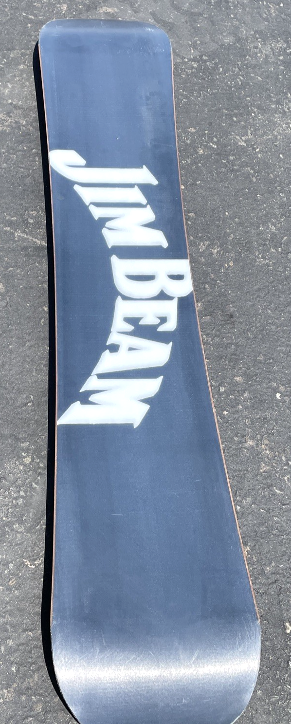 JIM BEAM Genuine Whiskey 152 cm Promotional Snowboard James B. Beam Bold Choice