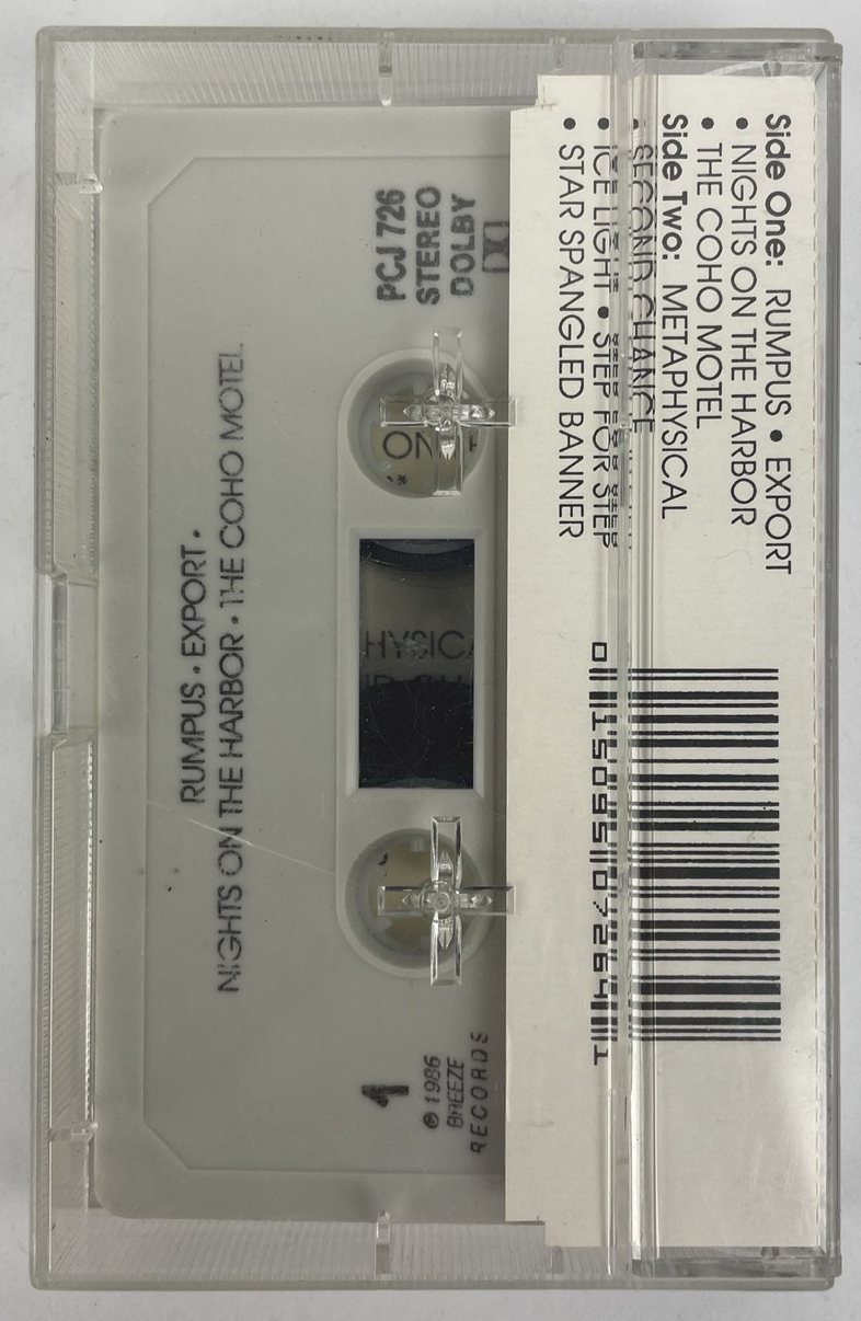 OCEANS : SECOND CHANCE Pro Jazz Cassette Tape Dolby Stereo