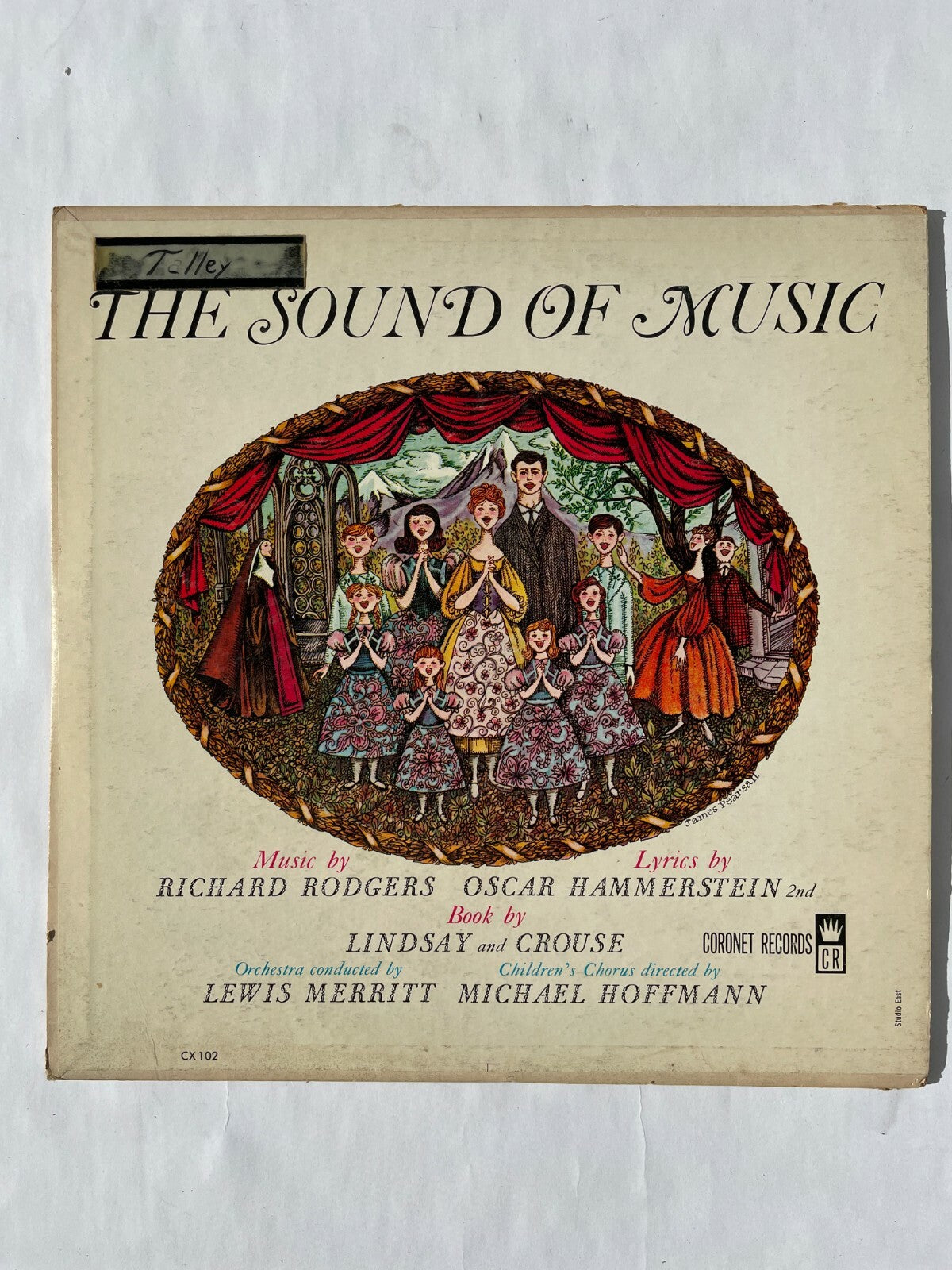 The Sound of Music Richard Rodgers Lewis Merritt Vinyl Records Q10