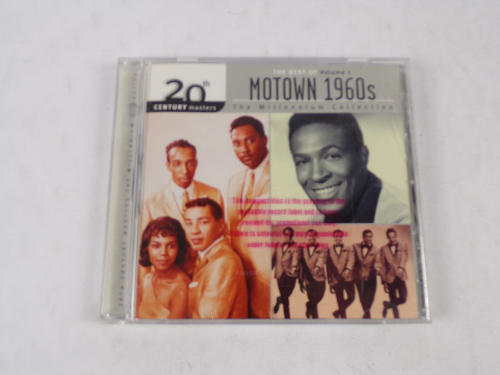 Motown 1960s Dancing In The Street Baby Love Shop Around My Girl My Guy CD#19