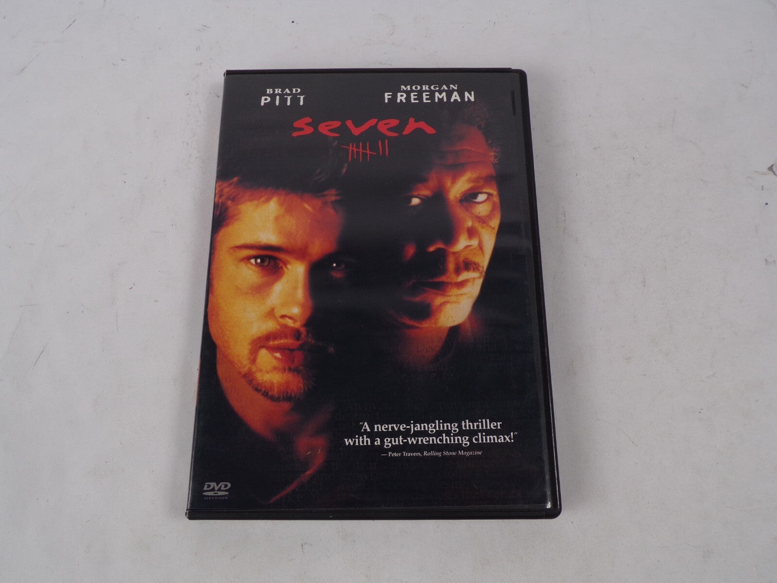 Seven Brad Pitt Morgan Freeman Arnold Kopelson DVD Movies