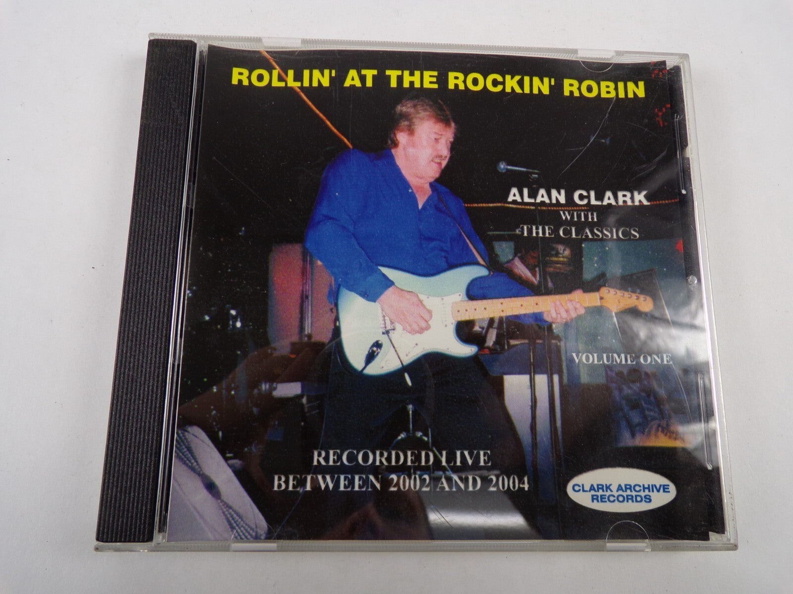 Alan Clark Rollin At The Rockin Robin I Need Your Love Tonight Framed CD#37