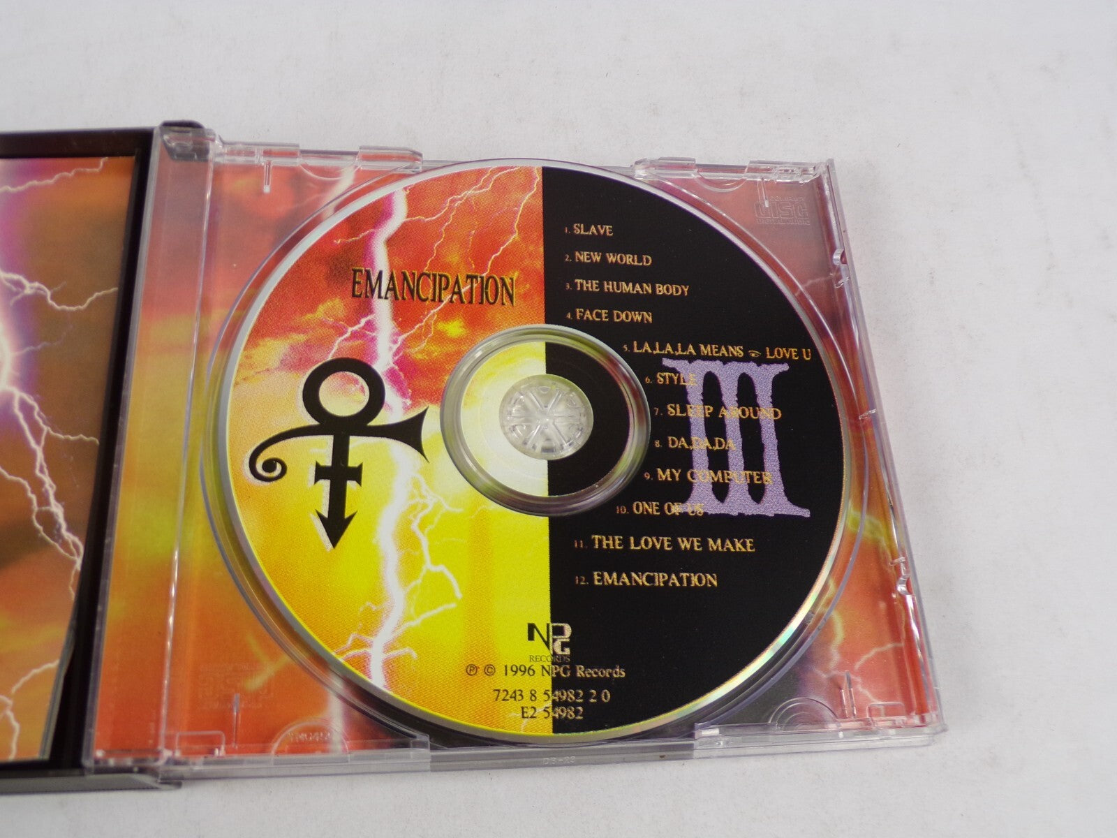 Emancipation Slave New World The Human Body Face Down Style Sleep Around CD#58
