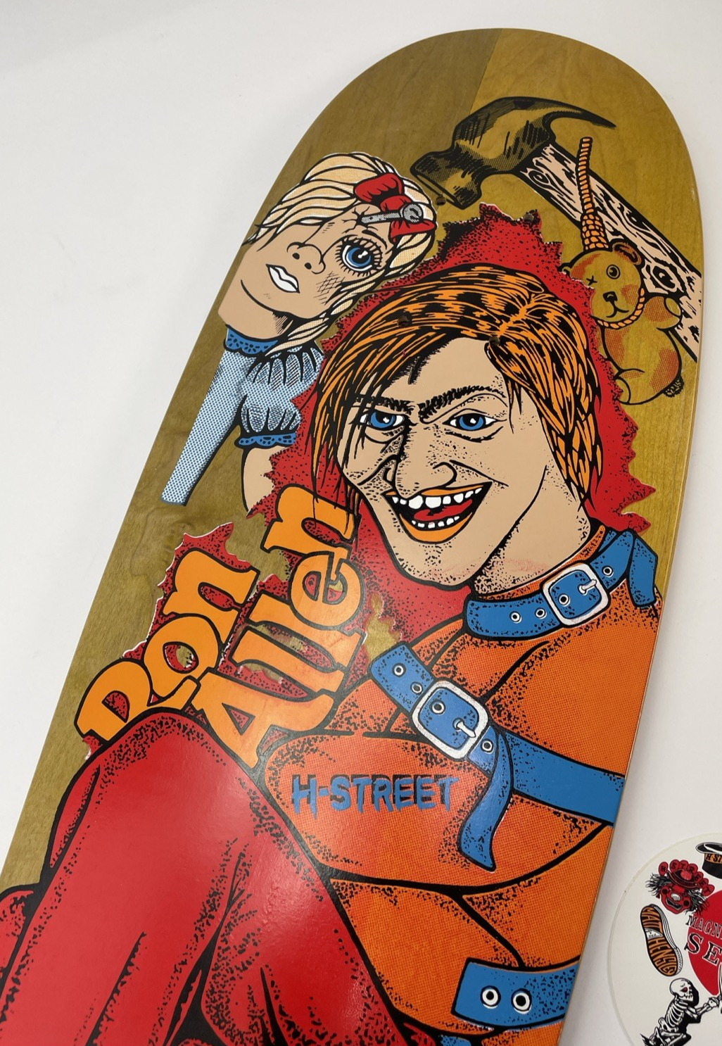 RON ALLEN "INSANE" RE-Issue Deck H-Street Skateboards Watson Laminates 07 / 166