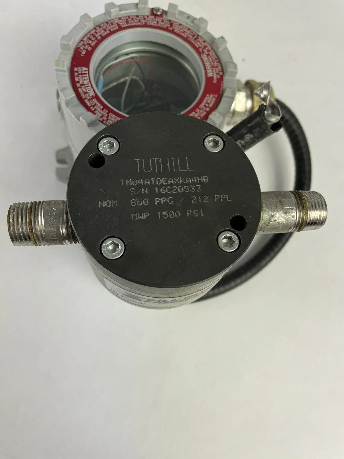 Crouse Hinds EIH-21-MSA  Explosion Proof Switch Enclosure + TUTHILL pump TM04