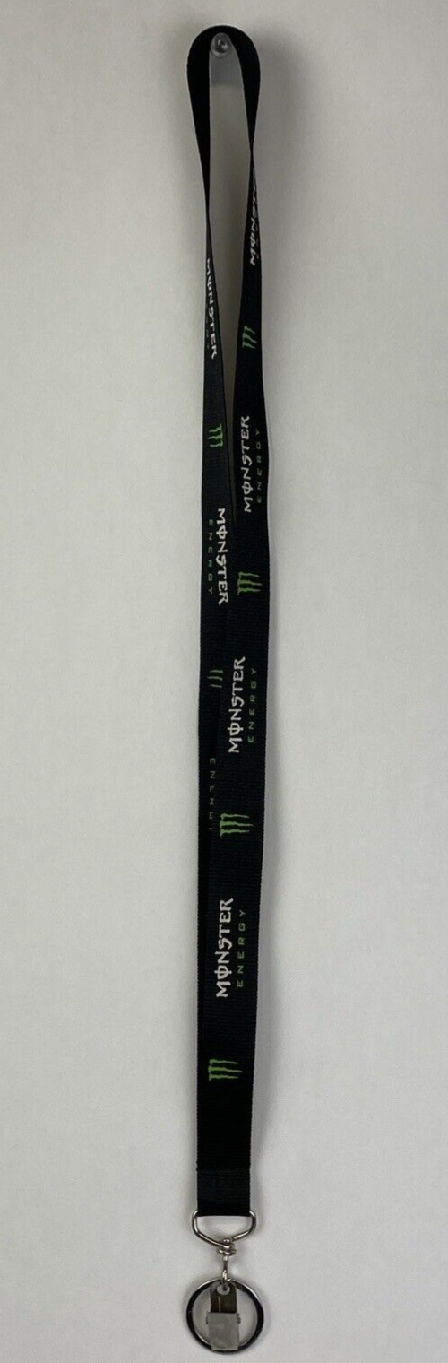 Monster Energy Lanyard & Keychain New - LOOK