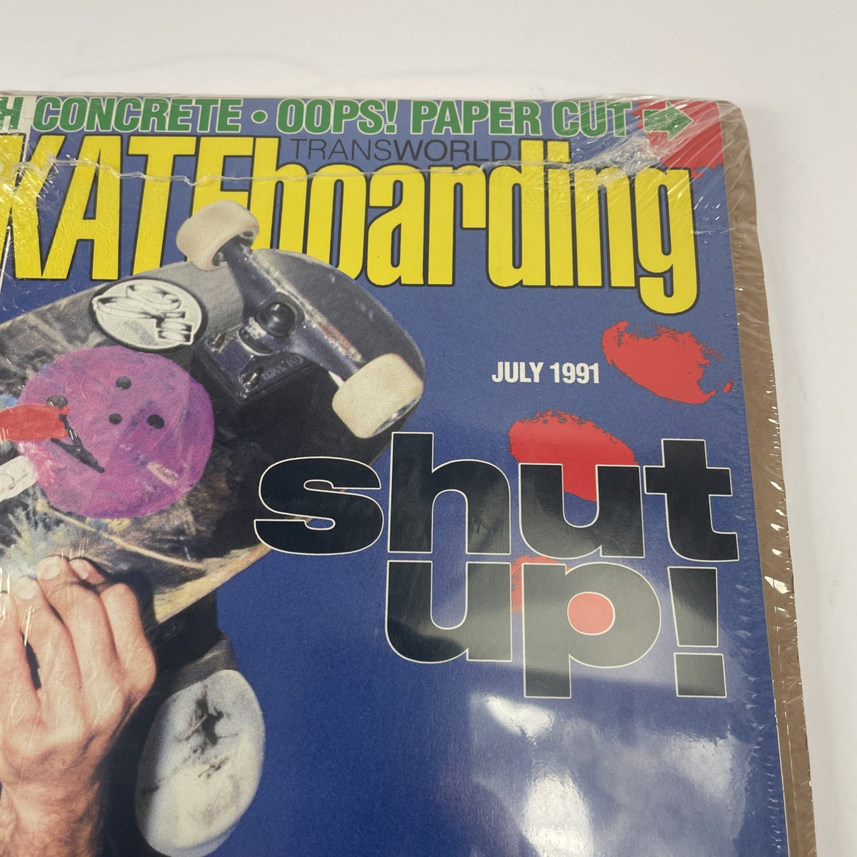 TRANSWORLD SKATEBOARDING MAGAZINE July 1991 Mike Youssefpour Phillips Deep South