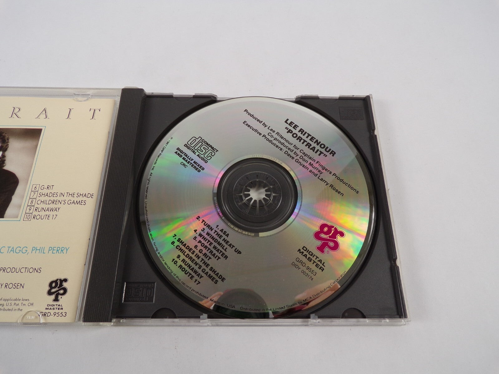Lee Ritenour Portrait Shades In The Shade Childern Games Runaway Route 17 CD#47
