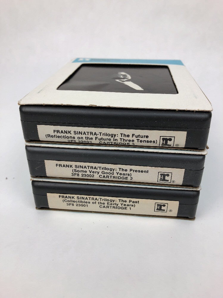 FRANK SINATRA The Future TRILOGY 3 PACK 8 TRACK TAPES COLUMBIA HOUSE FSTSHP