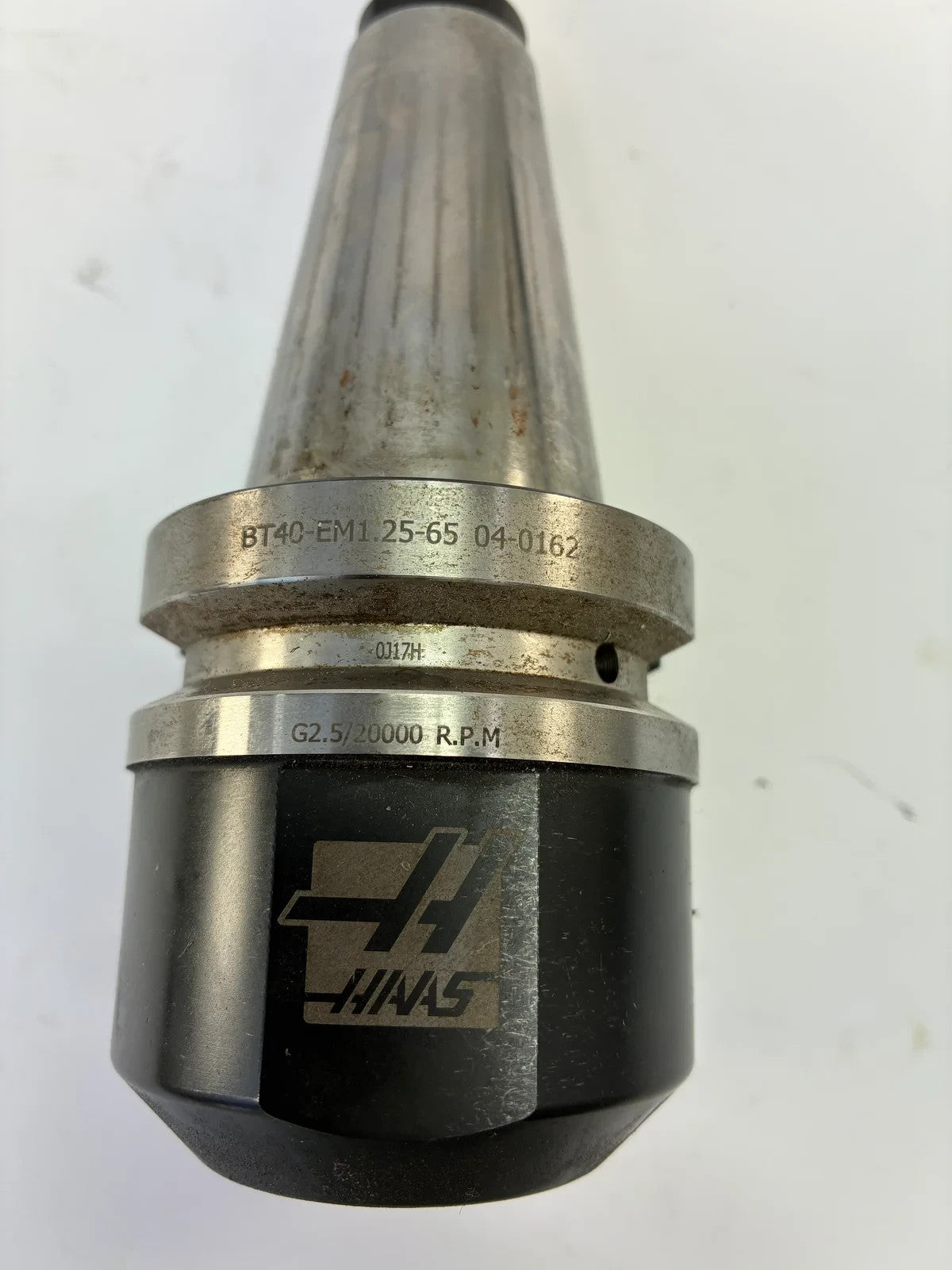 Haas BT40 1-1/4” End Mill Holder – 65mm Gauge Length – 04-0162
