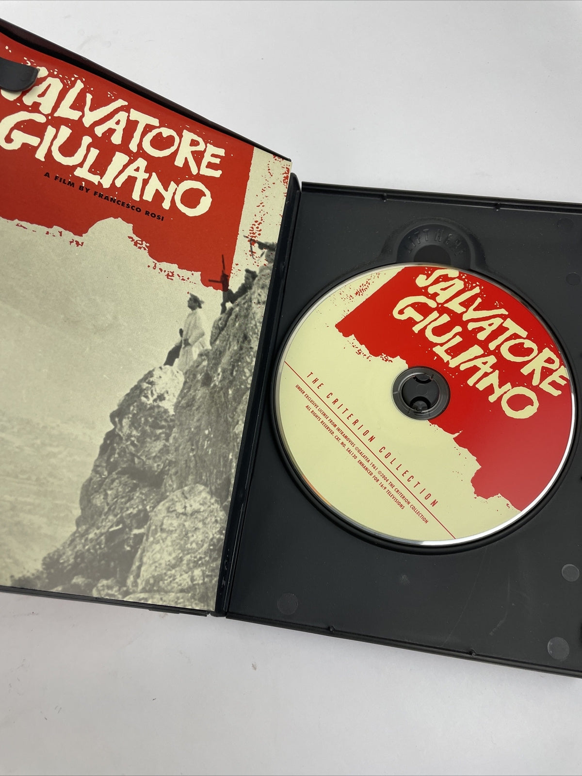 Salvatore Giuliano (1962 B&W) The Criterion Collection DVD 2004 Francesco Rosi