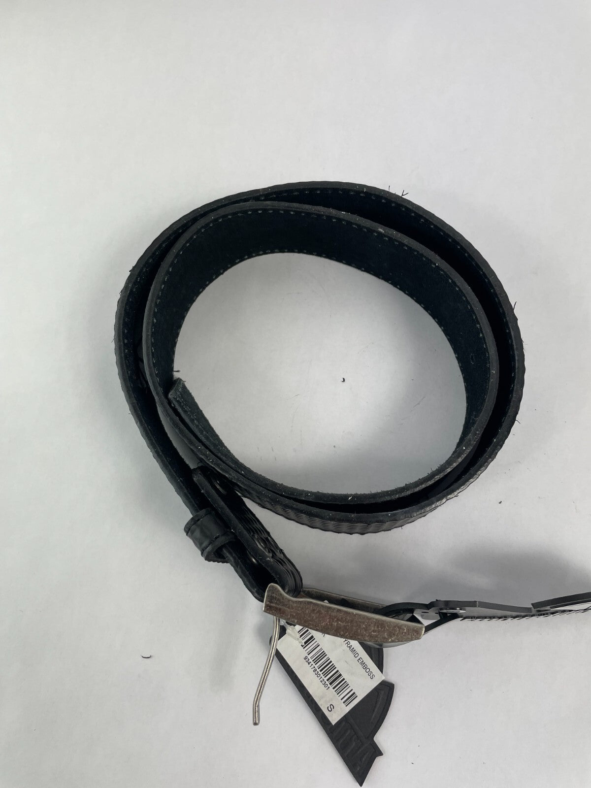 Armourdillo Pyramid Emboss Black S Size Belt