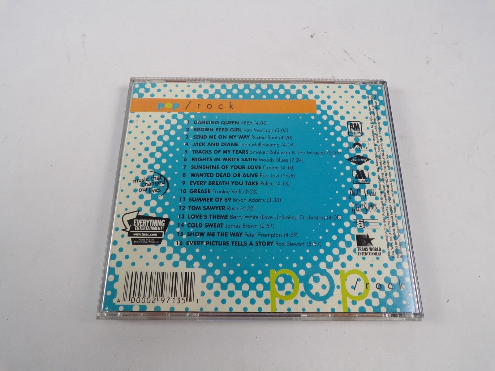 Music that Changed Our Lives Pop / Rock Abba Van Morrison Rusted Root CD#48
