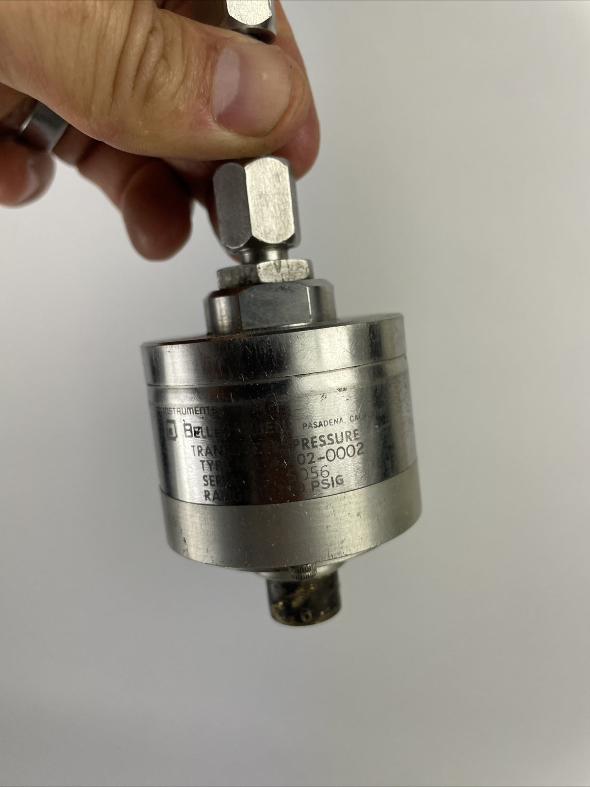 Bell & Howell Pressure Transducer 4-402-0002