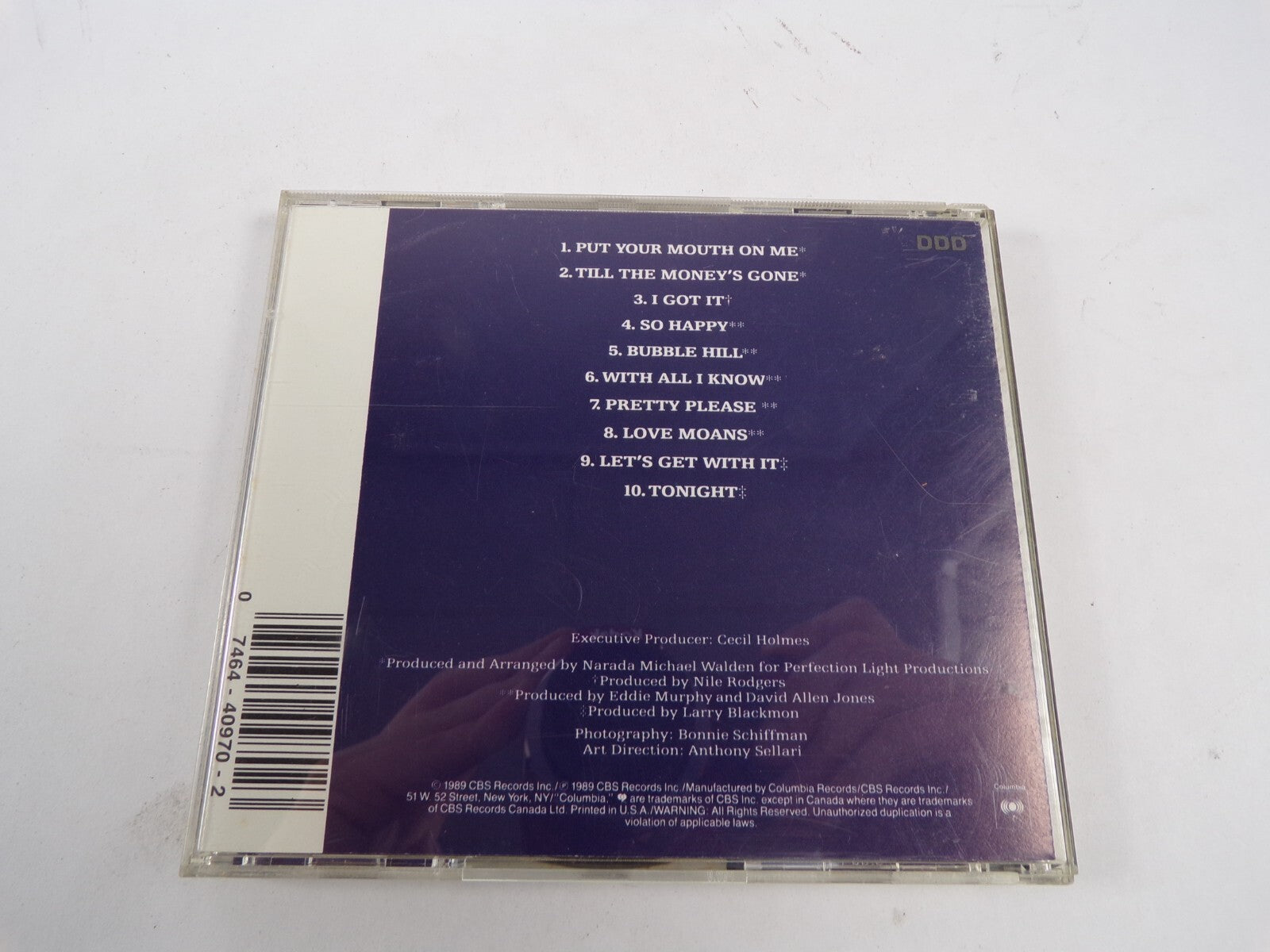 Eddir Murphy So Happy Put Your Mouth On Me Till The Money's Gone CD#48