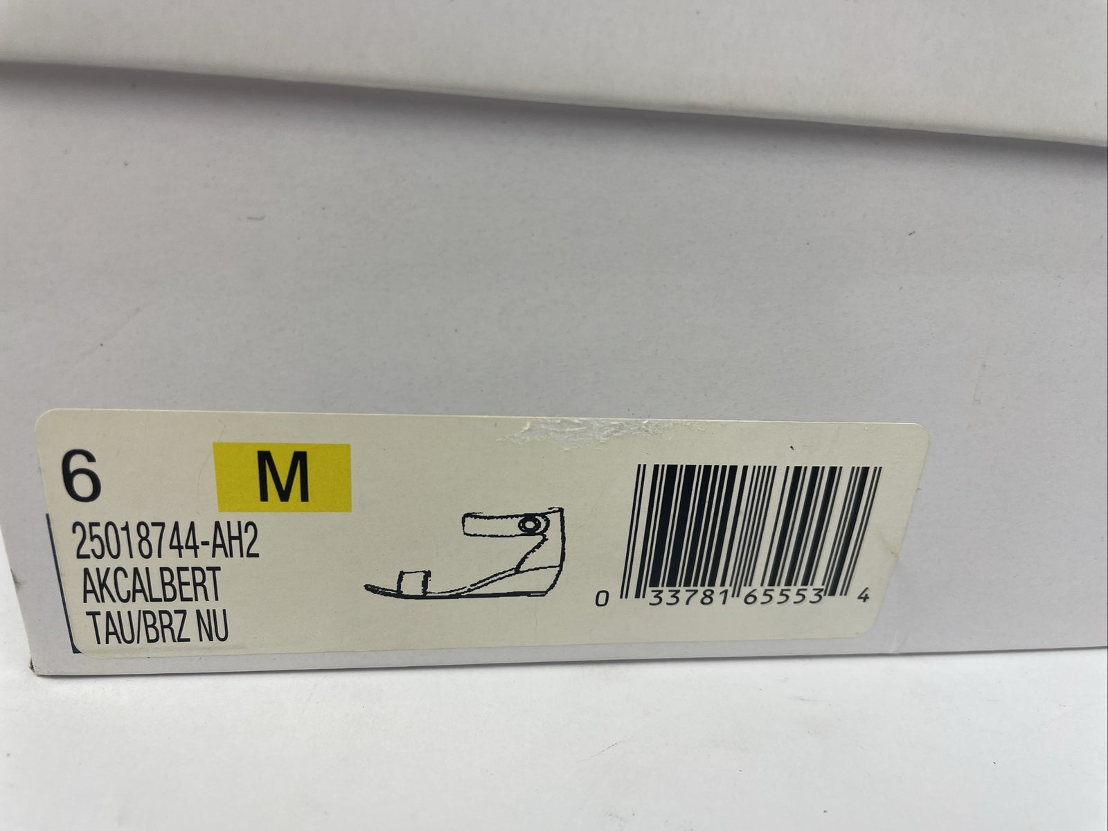 Anne Klein Sport  Bandolino Patent Pink Cream Heel Pump Open Toe Size 6M - NEW