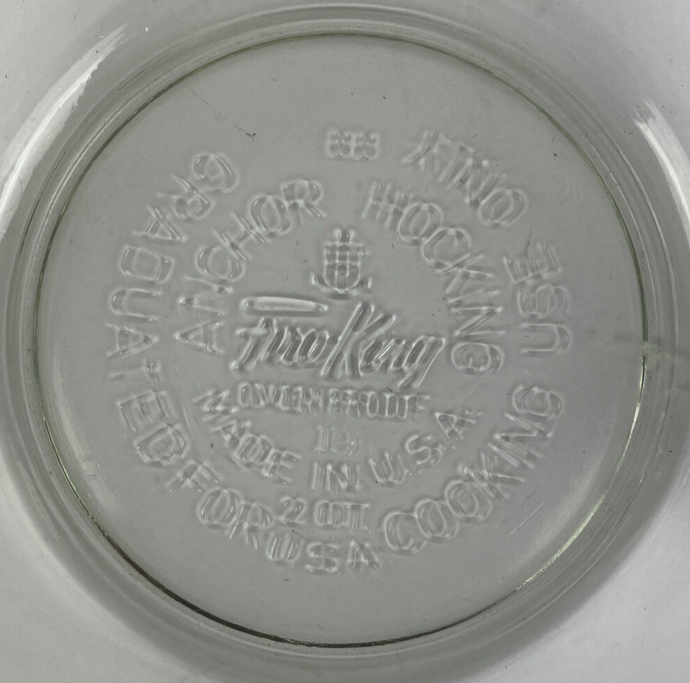 Vintage Fire King Anchor Hocking 8 cup/2 qt./2L Measuring Cup - Microwave Safe