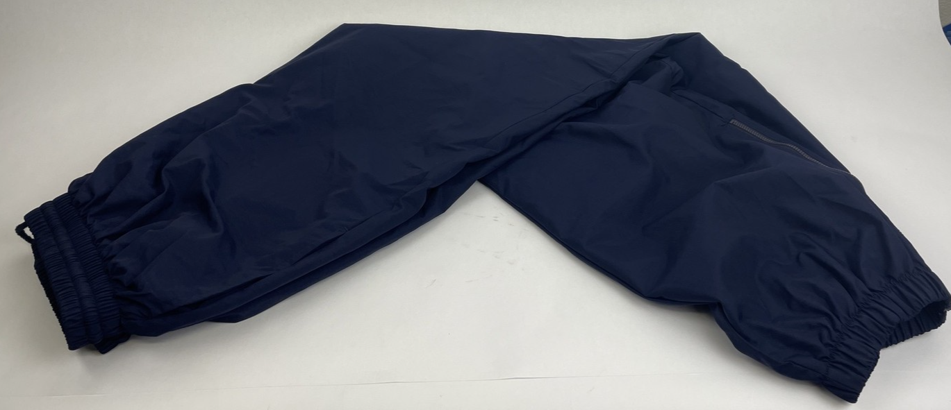 Vintage 1999 UCLA Rose Bowl Champion Apparel Lined Track Pants Large Navy Blue