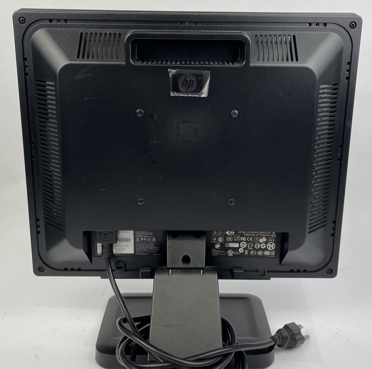 HP LE1711 17 inch Widescreen LCD 17" Monitor with Stand Model HSTND-2761-F