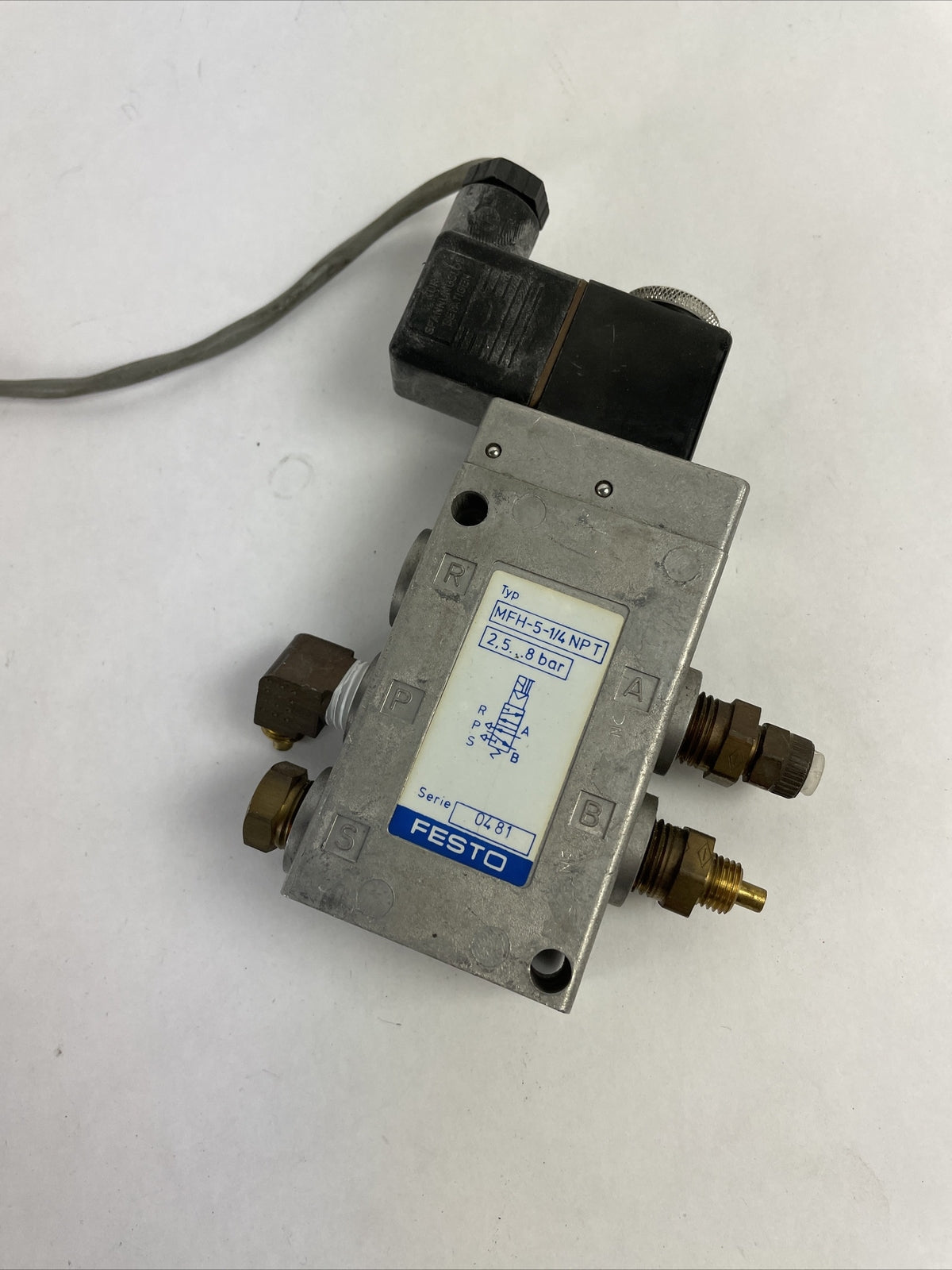 Festo MFH-5-1/4 NPT Solenoid Valve