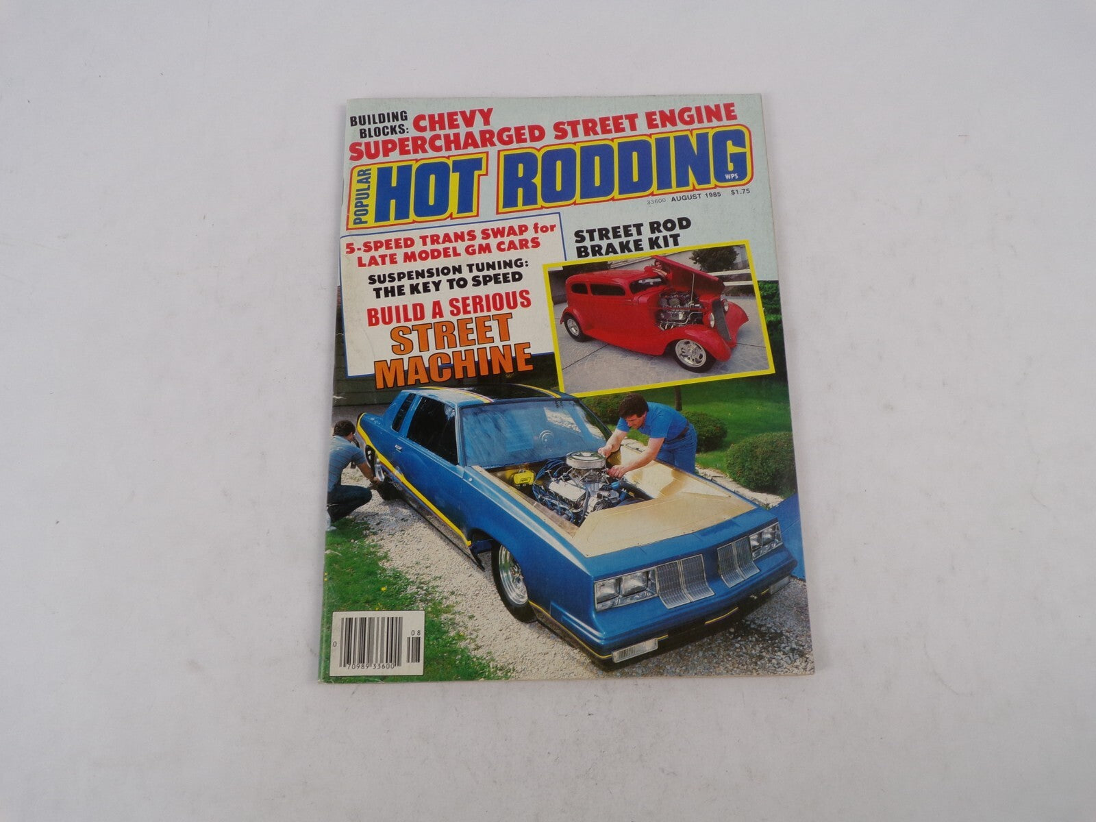 August 1985 Hot Rod Magazine  Buildlng Blocks Chevy Supercharged Street Englne