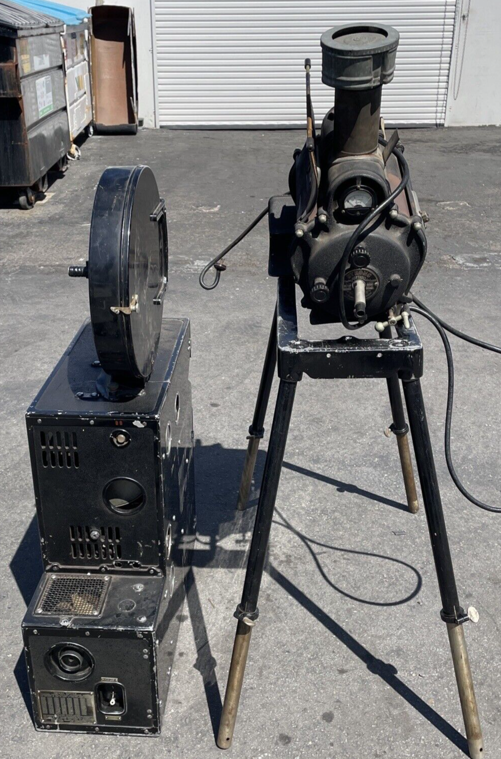 Vintage 1940's OEM Simplex 35mm Sound Projector Model SP From Hollywood Studios