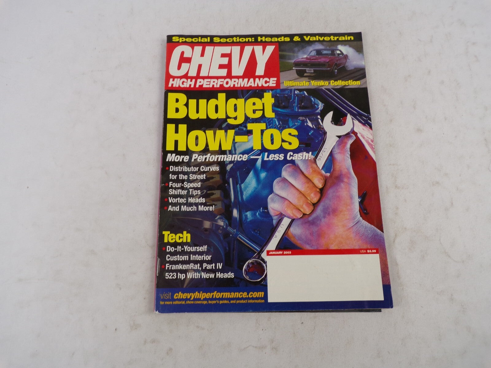 January 2003 Chevy High Performance Budget How-Tos Special Section: Heads & Valv