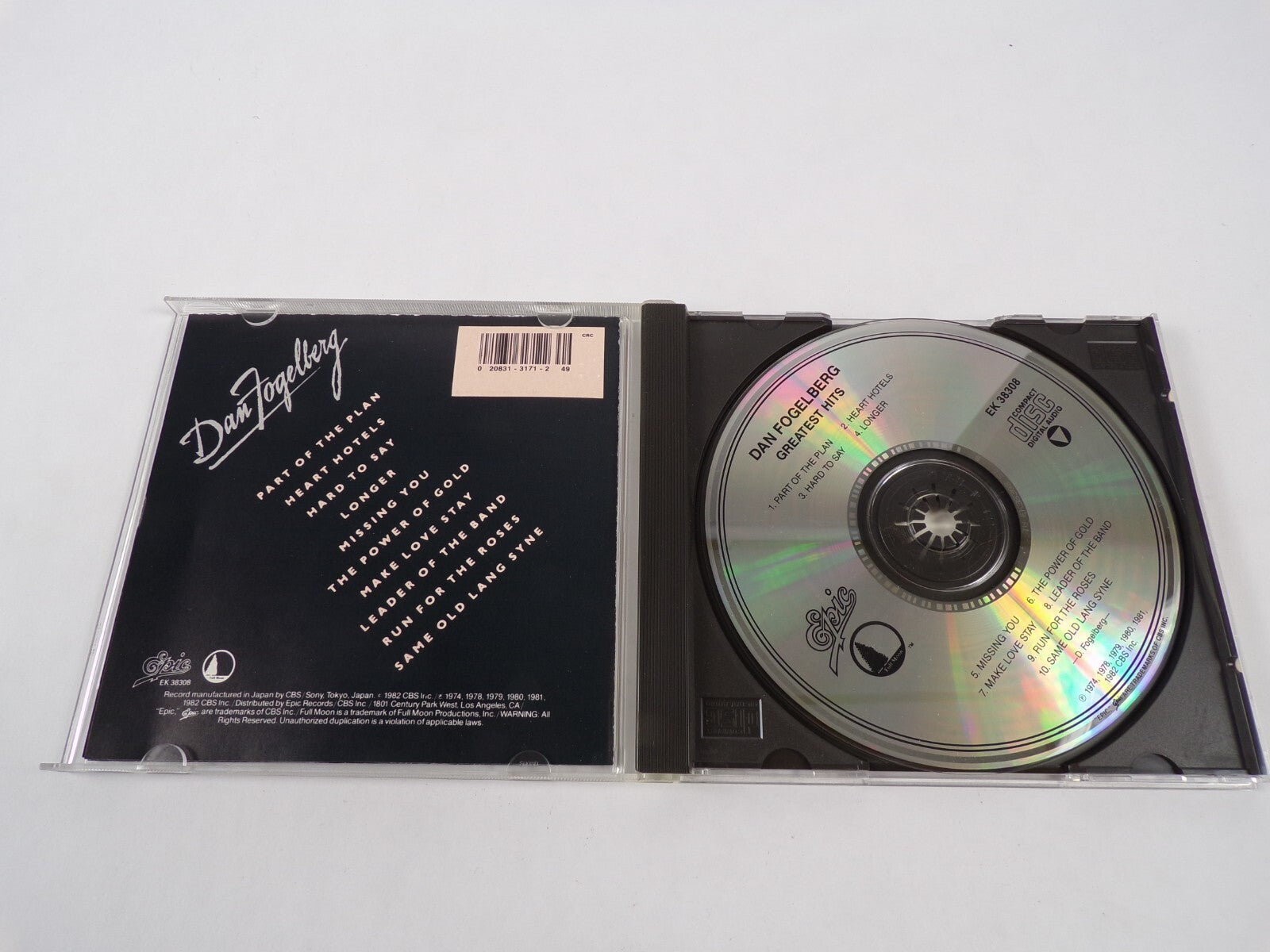 Dantogellery Compact Disc Digital Audio Digitally Mastered Analog RecordingCD#12