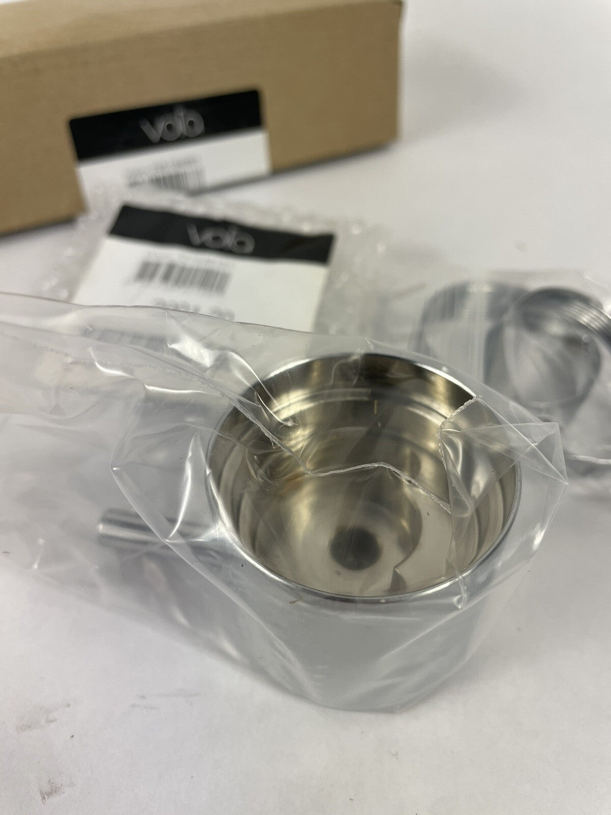 Vola NR64G-20 Brushed Chrome operating Diverter Handle for 5400/5600