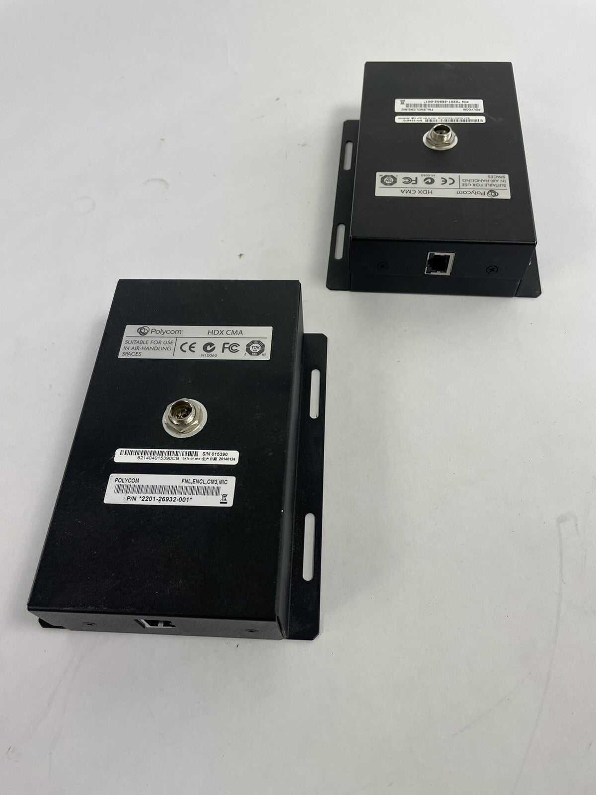 2 Pack Polycom HDX CMA Microphone Array for Ceiling 2201-26932-001 (Unit Only)