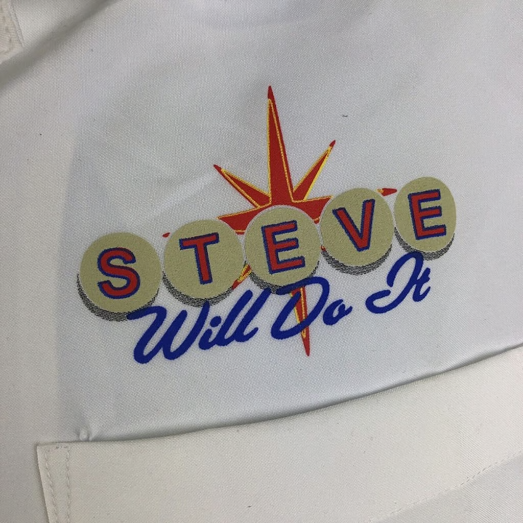 FULL SEND " Steve Will Do It " LIMITED EDITION Las Vegas Strip Button Up NWT M