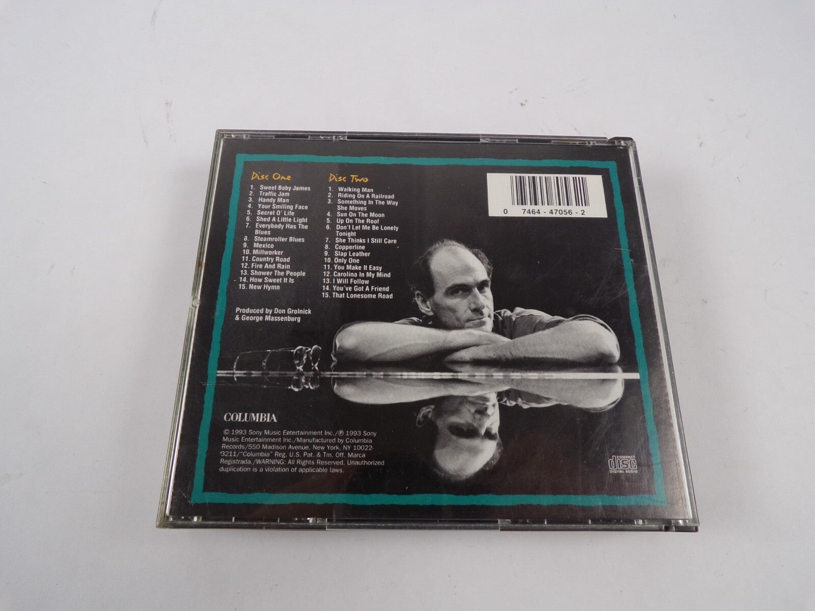 James Taylor Live Sweet Baby James Handy Man Mexico Fire And Rain CD#47