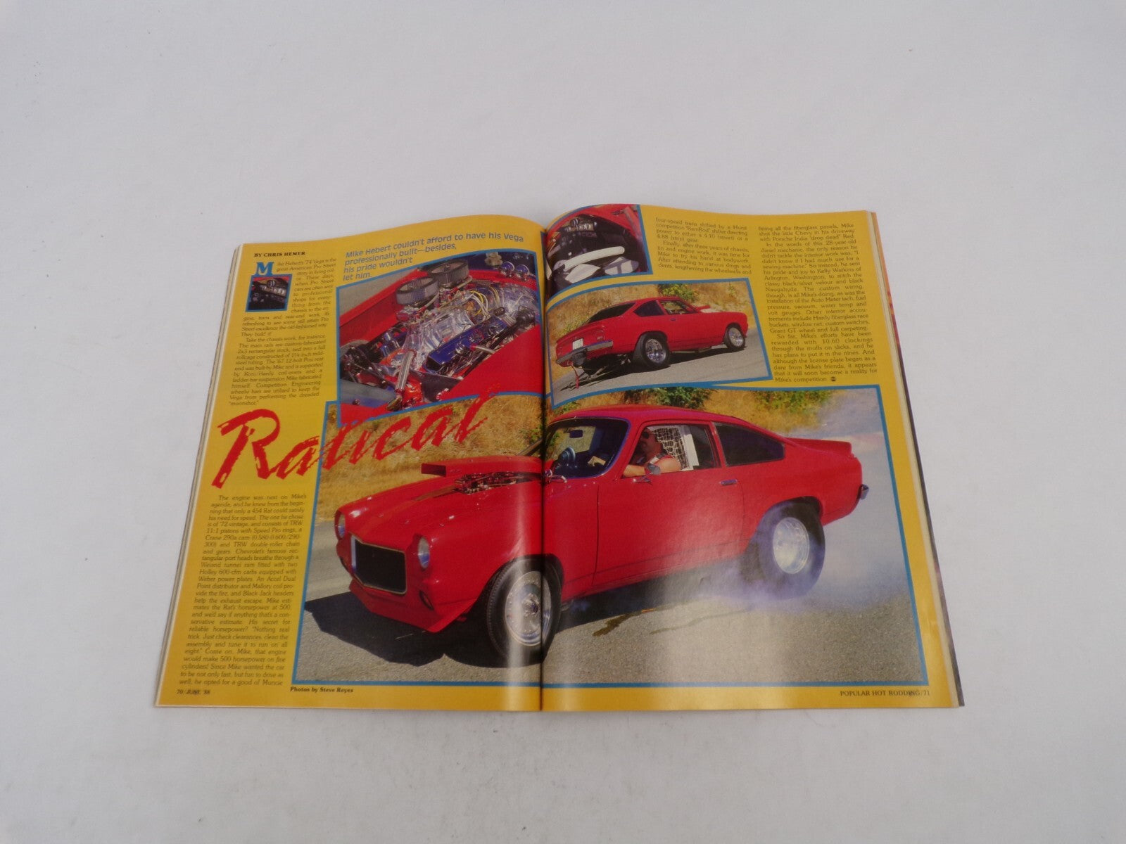 June 1988 Hot Rod Magazine Firsr 6-Second Chevy? Horsepower Kings! Bullet-Proof